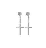 Black stainless steel stud earrings set for men and women by HSF Marketplace