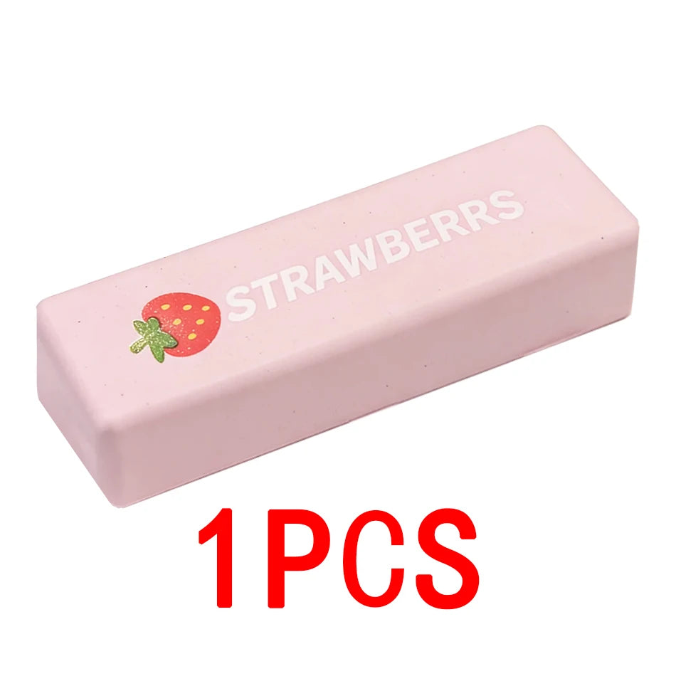 2026 New Soft Butter Squishy Toy, 1-5 PCS Cute Strawberry Butter Bar Stress Relief Toy, Stretchy & Squishy Safe TPR Material