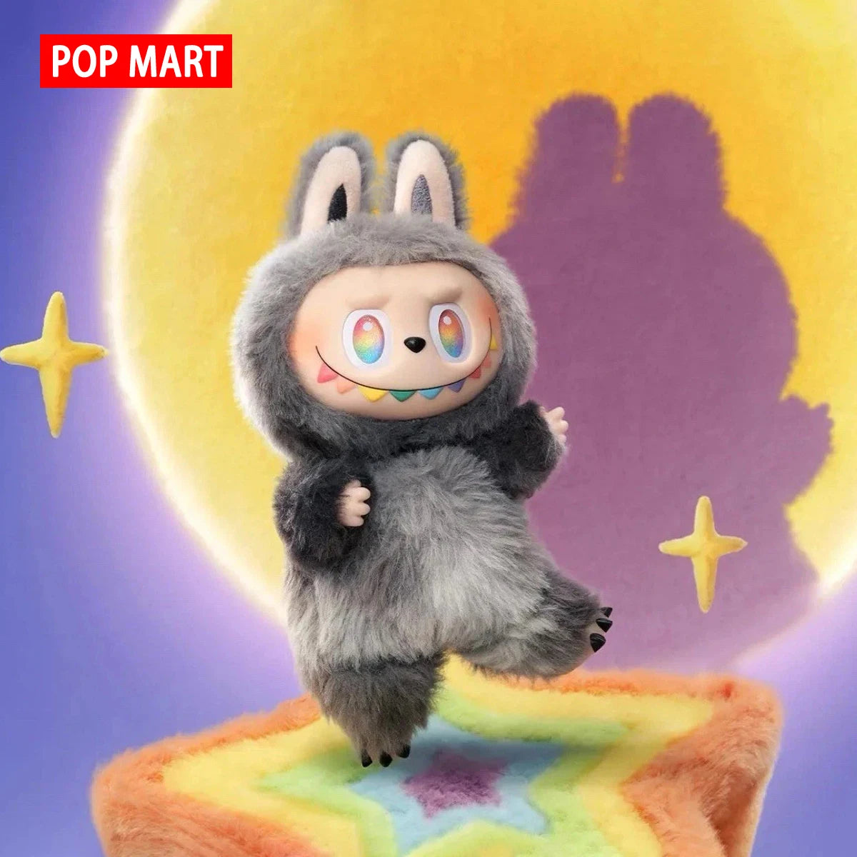 Labubu collectible plush figure in macaron colors by HSF Marketplace