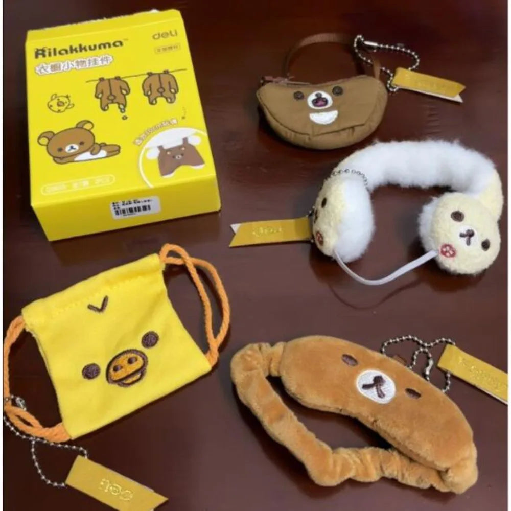 Rilakkuma Call Me Series recording phone pendant plush keychain blind box collectible art toy by HSF Marketplace