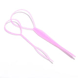 Plastic magic pull hair pin clip for braids and ponytails, HSF Marketplace hair styling tool with multiple pieces for DIY hair styling.