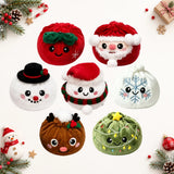 Christmas dumpling plush blind box gift set with 7 fun sensory toy styles by HSF Marketplace