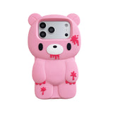 Gloomy Bear anti-fall phone case for iPhone 17 to 12 Pro Max by HSF Marketplace
