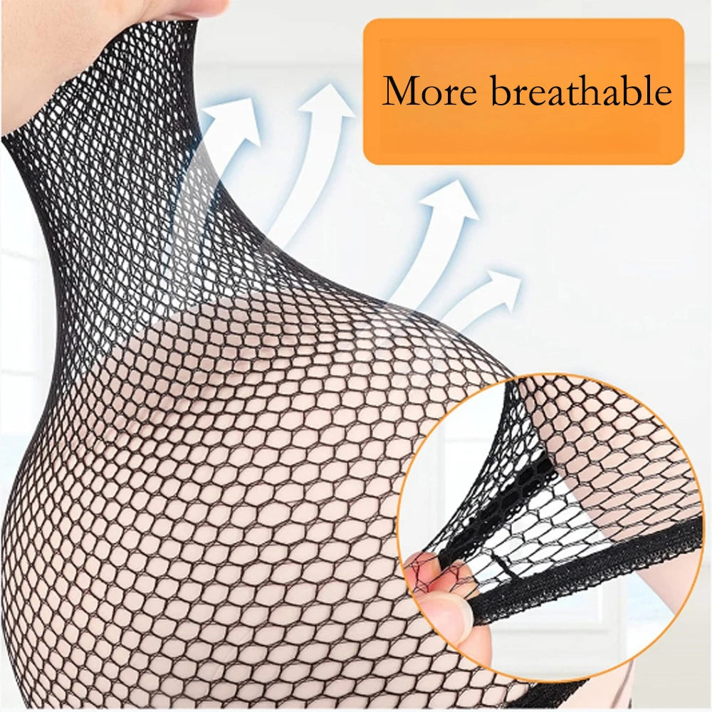 1/3pcs Mesh Wig Cap Highly Elastic Hair Net Stretch Open Ended Fishnet Hair Nets For Wigs Wig Accessories Beige Hairnets