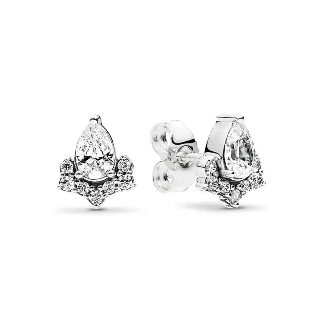 925 silver butterfly square heart-shaped earrings by HSF Marketplace, delicate jewelry for women