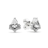 925 silver butterfly square heart-shaped earrings by HSF Marketplace, delicate jewelry for women
