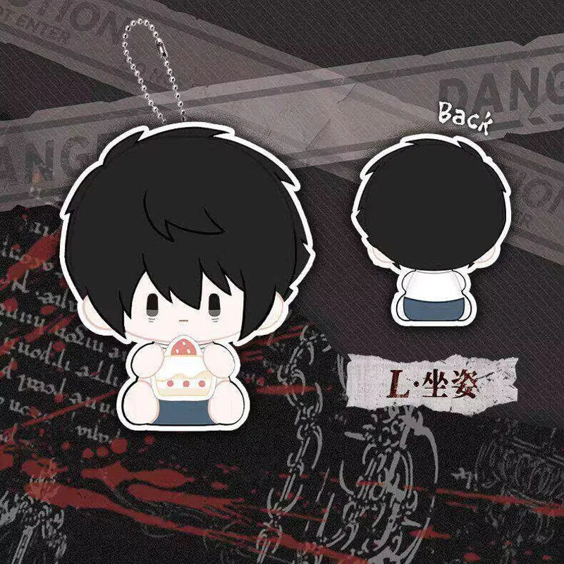 Death Note plushie doll blind box, 13cm cartoon character backpack keychain decoration by HSF Marketplace