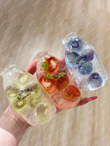 Marble Soda Bottle Stress Ball Watery Milk Bottle Portable Squishy ASMR ADHD Anti Stress Classroom Recess Fidget Toys for Adults