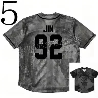 Arirang Kpop World Tour jersey T-shirt by HSF Marketplace for summer sportswear