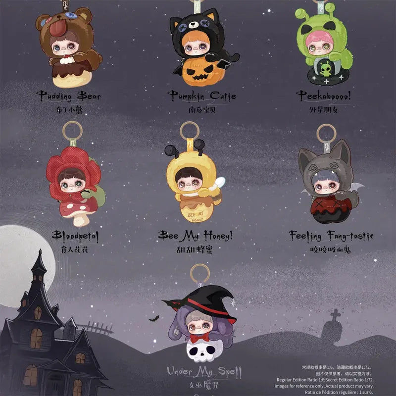 Maymei Get The Haunting Begin vinyl plush dolls blind box with kawaii collectible figure ornaments