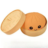 Simulated Colorful Dumpling Squishy Toys Slow Rising Stress Relief Fidget Ball, Soft Squeeze Decompression Toy for Adults & Kids