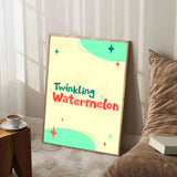 Twinkling Watermelon Korean TV show poster for home decor, K-culture merch by HSF Marketplace