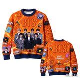 BTS Love Yourself ARMY sweatshirt by HSF Marketplace, K-pop fan apparel in a casual design