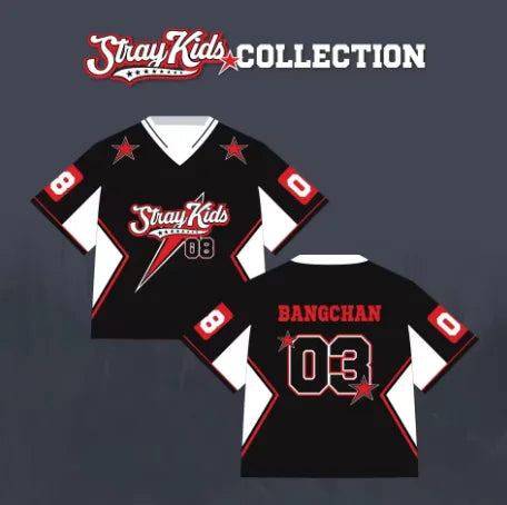 Stray Kids World Tour jersey, breathable quick-dry tee for fans by HSF Marketplace
