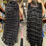 30 40 Inch Water Wave Lace Front Wig 4x4 5x5 Deep Wave Glueless Closure Wig Brazilian 13x6 HD Curly Lace Frontal Human Hair Wigs