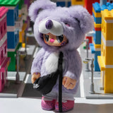 Chao Sweet Rebel Bear satchel Little Bear Series articulated vinyl plush doll pendant figure