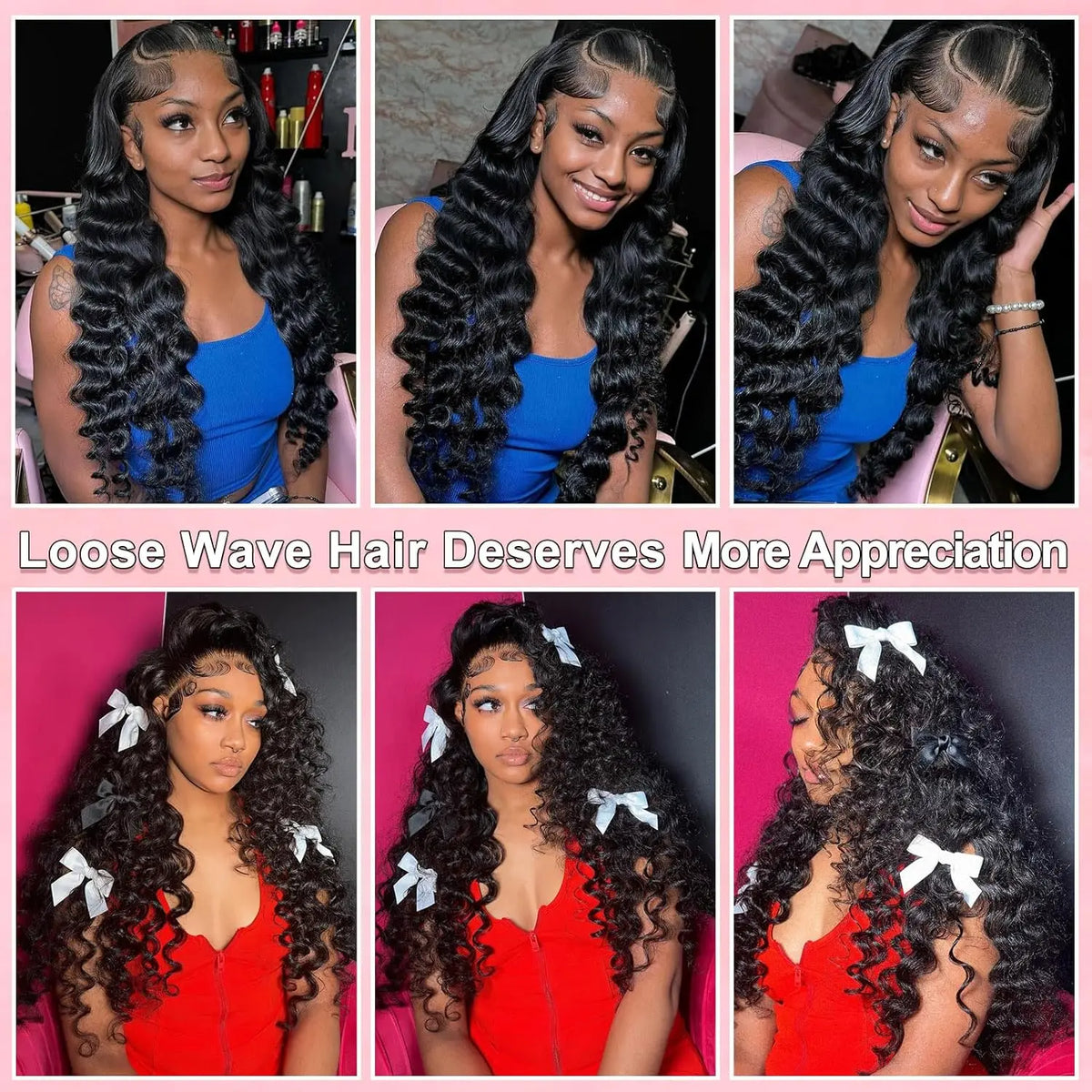 Deep Wave Wig Human Hair 13x6 HD Lace Burmese Curly Human Hair Wig Pre Plucked Lace Front Human Hair Wigs For Woman 13x6 Deep Wave Lace Front Wigs 200% Density 13X4 HD Transparent Frontal Wigs Pre-Plucked with Baby Hair Natur