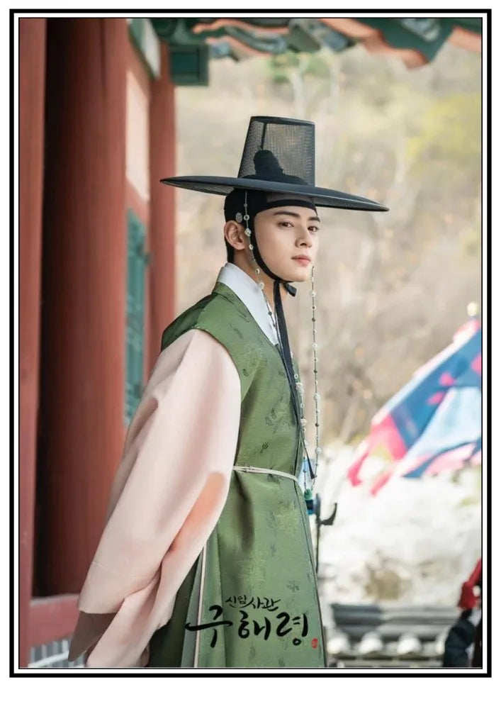 Rookie Academian Goo Hae-ryung canvas poster featuring Korean drama artwork for home decor
