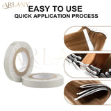 ARLANY 3Yards Single Sided Tape Roll for Tape In Extensions Replacement Hair System Tape Roll Invisible Extensions Strong Hold