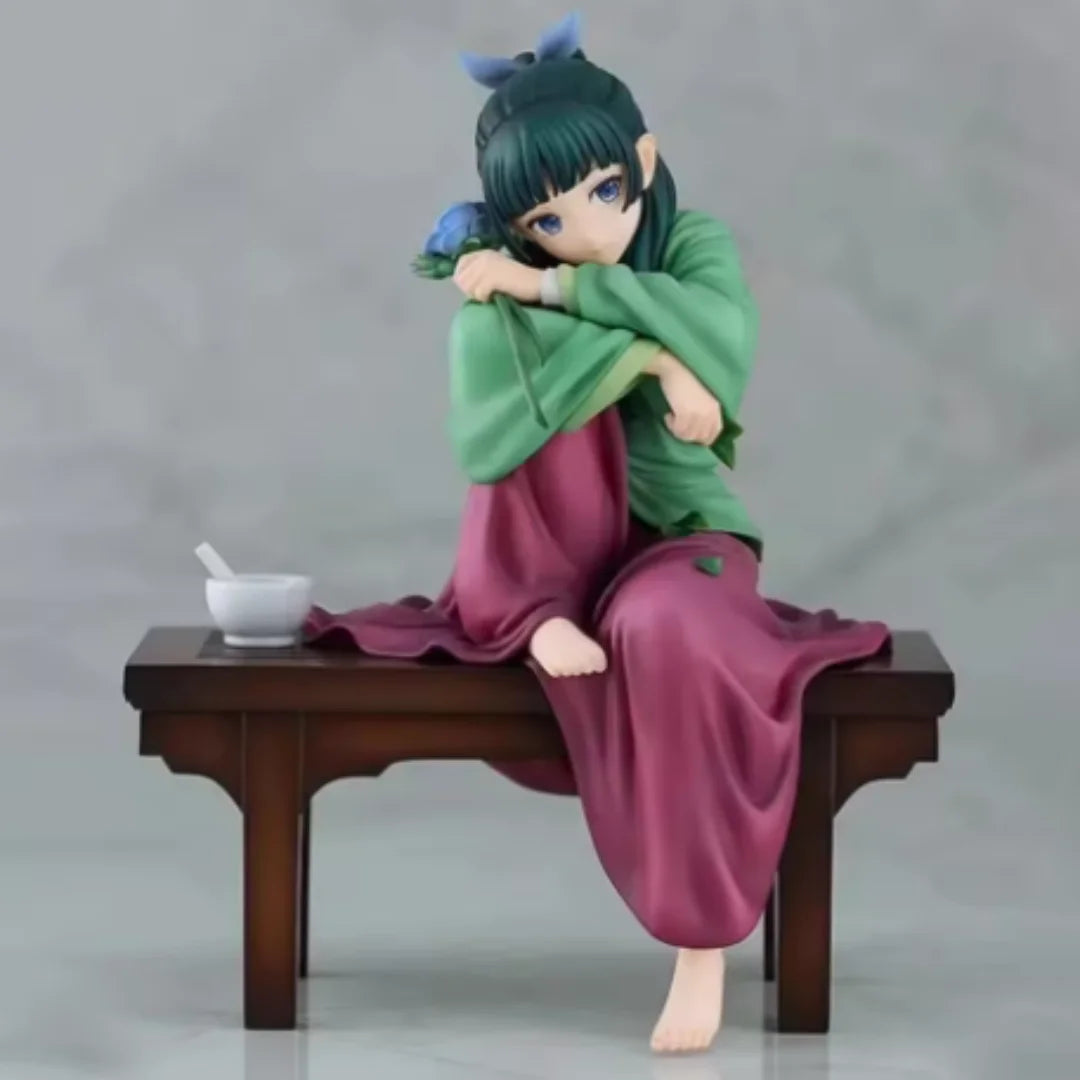 The Apothecary Diaries Maomao PVC anime figure, collectible desktop decor in three styles