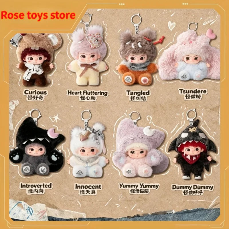 Genuine Wakuku V5 Whimsy Activated Series vinyl plush pendant doll blind box toy in Halloween-themed packaging