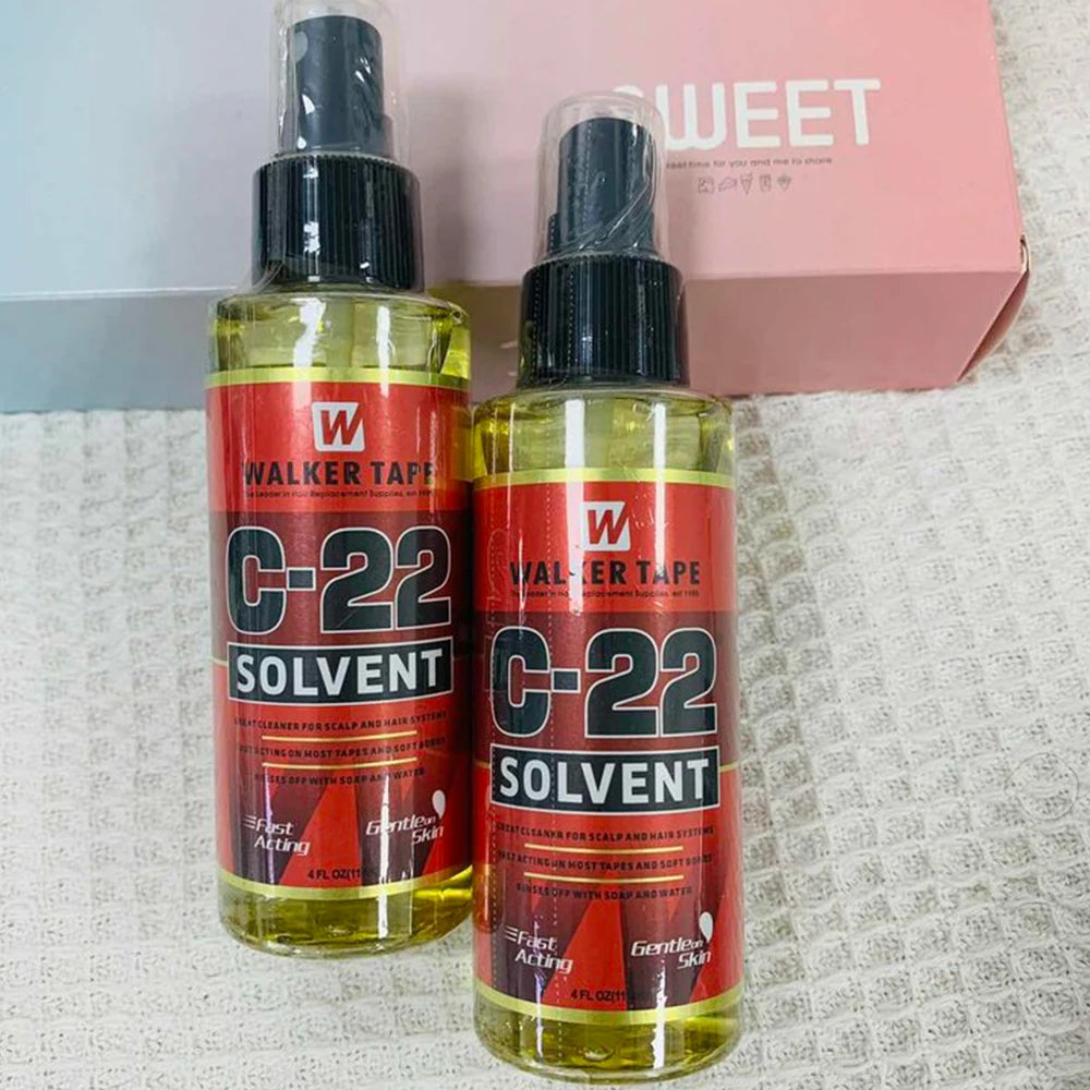 118ml/bottle Solvent Spray Remover for Lace Wigs Toupee Adhesive Removers Wig Glue Remover for Tape Hair Extensions