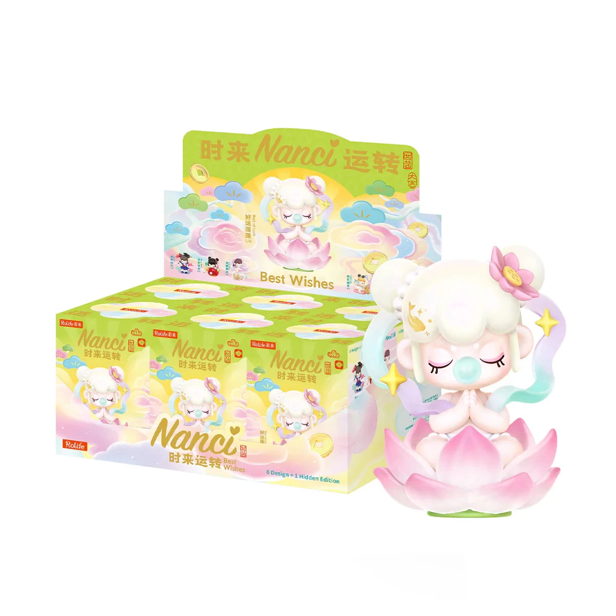 Rolife Nanci's Best Wishes blind box collectible action figure doll toy package for kids and adults
