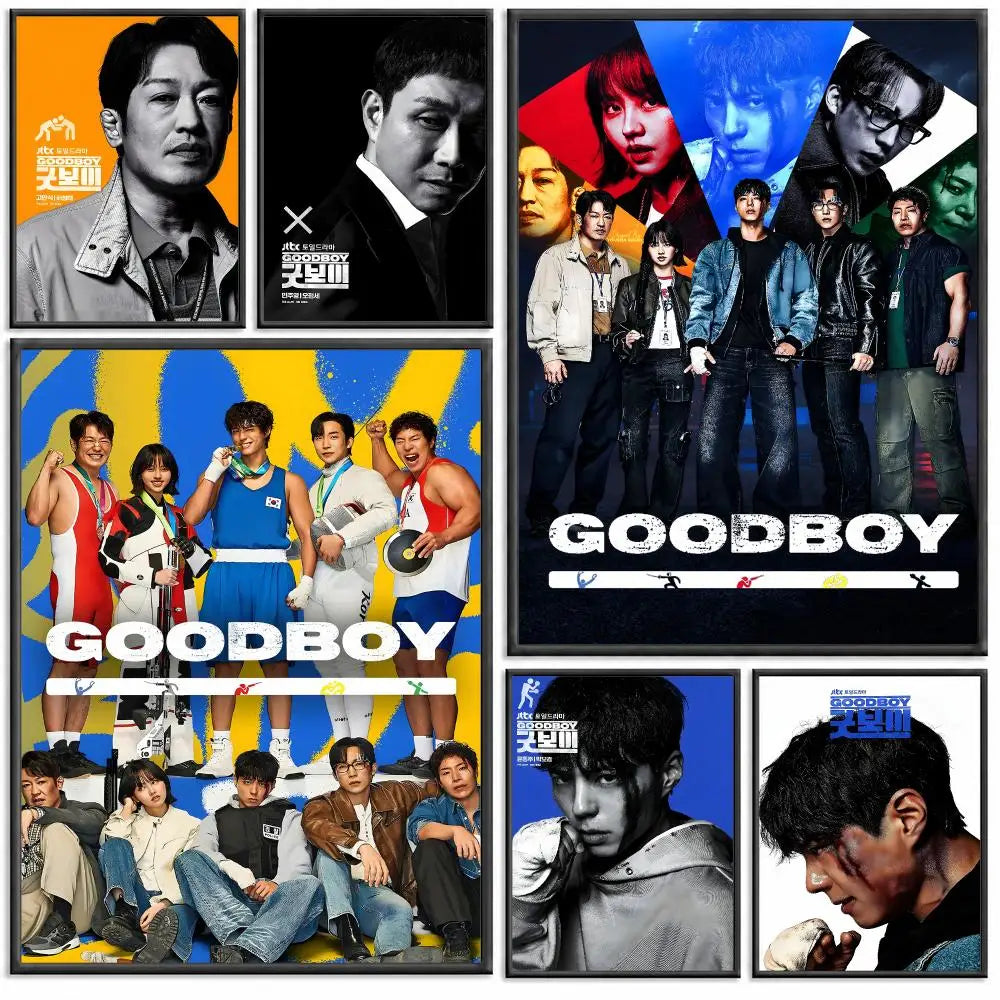 Korean drama Good Boy poster, K-culture wall decor by HSF Marketplace