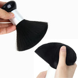Soft Hair Brush Neck Face Duster Hairdressing Hair Cutting Cleaning Brush for Barber Salon Hairdressing Styling Barber Tools
