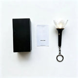Kpop floral mini light stick keychain by HSF Marketplace for fans and gifts