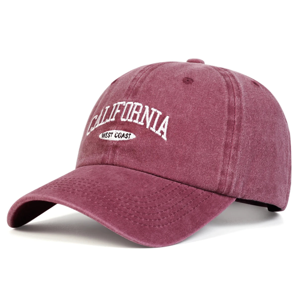 Unisex California letter embroidery baseball cap by HSF Marketplace, women's hat in an all-season style