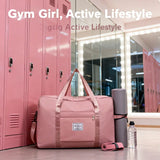 Foldable multi-purpose storage tote bag by HSF Marketplace, space-saving travel organizer for closet and trip use.