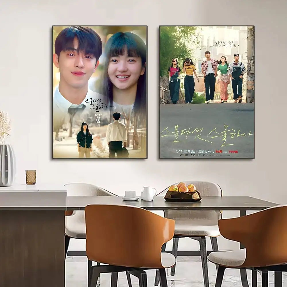 Twenty Five Twenty One Korean anime poster for home decor, featuring T-Twenty artwork by HSF Marketplace