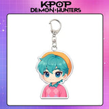Kpop Demon Hunters acrylic keychain, unique anime K-culture accessory by HSF Marketplace