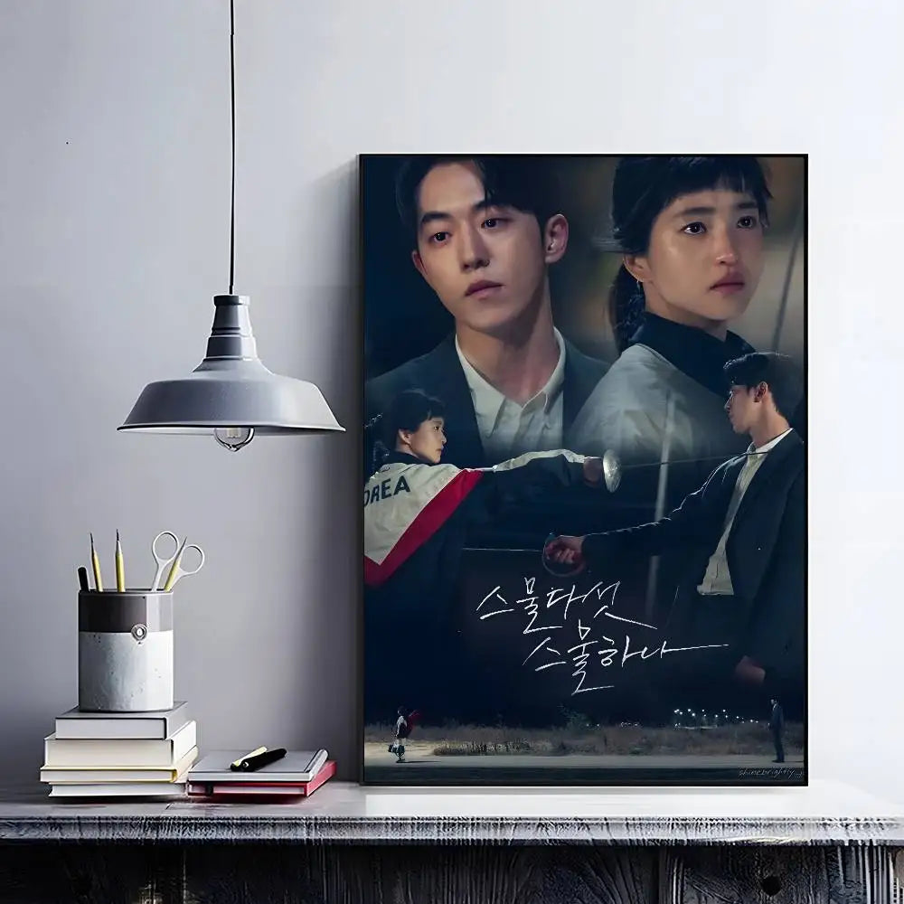 Twenty Five Twenty One Korean anime poster for home decor, HSF Marketplace K-culture merch
