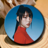 Kpop YVES soft button pins for LOONA fans, cute K-culture accessories by HSF Marketplace