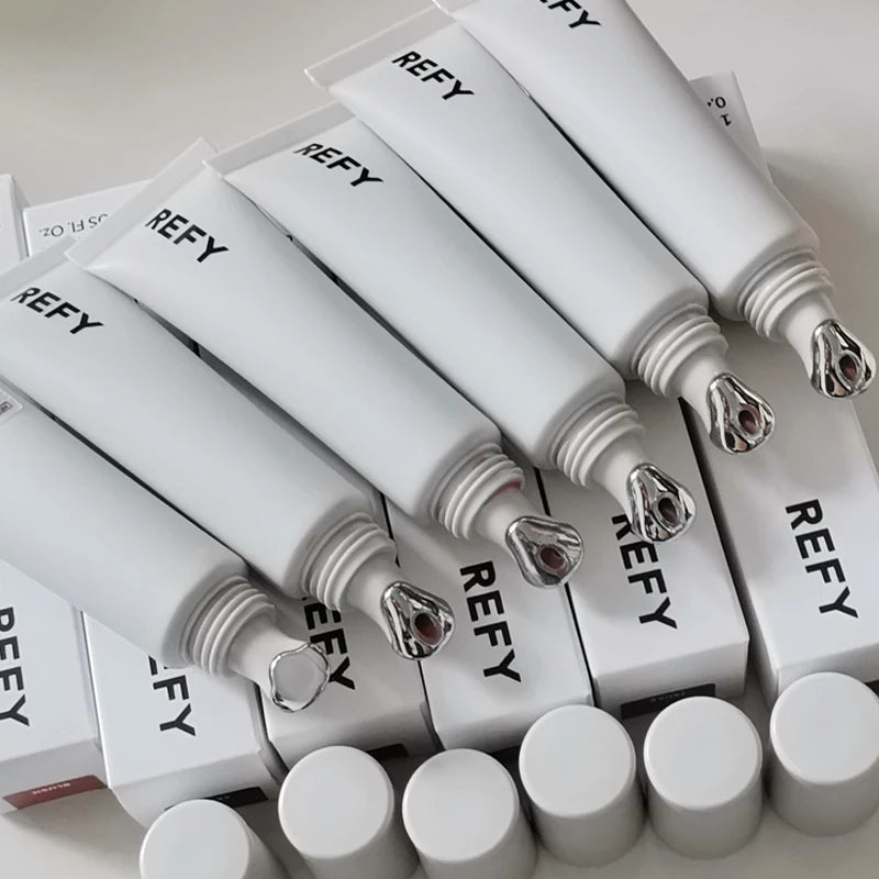 HSF Marketplace Hot Refy Lip Balm in a sleek tube, moisturizing and nourishing lips with a hydrating, long-lasting gloss finish.