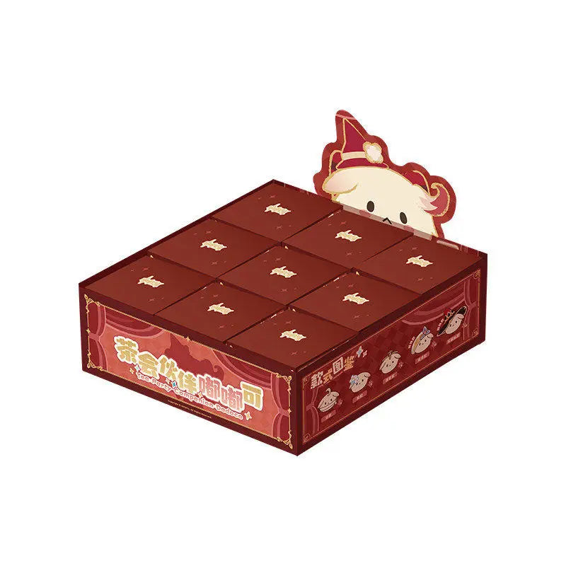 Genshin Impact Dodoco plush keychain blind box featuring Klee, official miHoYo collectible from HSF Marketplace