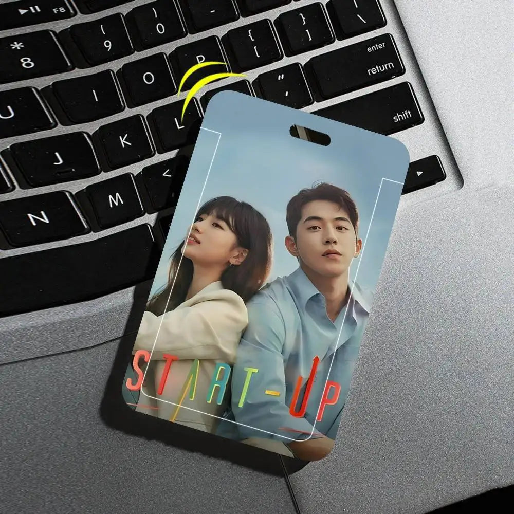 Korean drama ID card sleeve with lanyard for easy access, HSF Marketplace K-culture merch