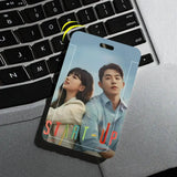 Korean drama ID card sleeve with lanyard for easy access, HSF Marketplace K-culture merch