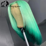 Blonde human hair pixie cut headband wig for women, high-gloss style