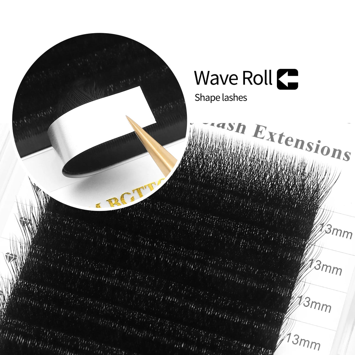XIUSUZAKI Double Layers W Shaped YY 3D 4D Lashes Extensions C+D Curl 2D YY False Eyelashes Extensions Premade Volume Fans Lashes