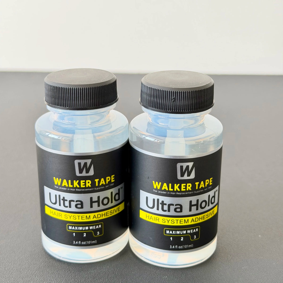 Ultra Hold Lace Wig Glue 3.4oz/101ml / 0.5oz/15ml Walker Tape Hair System Adhesive Strong Waterproof Glue for Toupees Hairpieces