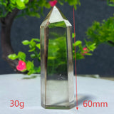 Natural Citrine Quartz Healing Pyramid Beautiful Home Decor Gift Mineral Stone Yellow Crystal Rod For Therapeutic Healing