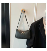 Ladies bow design underarm shoulder bag, stylish handbag by HSF Marketplace, perfect for fashion and everyday commute.