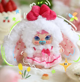 JIIMO Sweet Sleep Manor Princess plush keychain blind box pendant, soft collectible figure in cute holiday-themed design