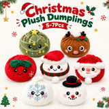 Christmas dumpling plush blind box gift set by HSF Marketplace, 7 fun sensory toy styles