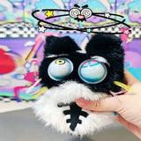 Cartoon FLUFFY MONSTER blind box plush toy by HSF Marketplace, velvet anime figure collectible ornament