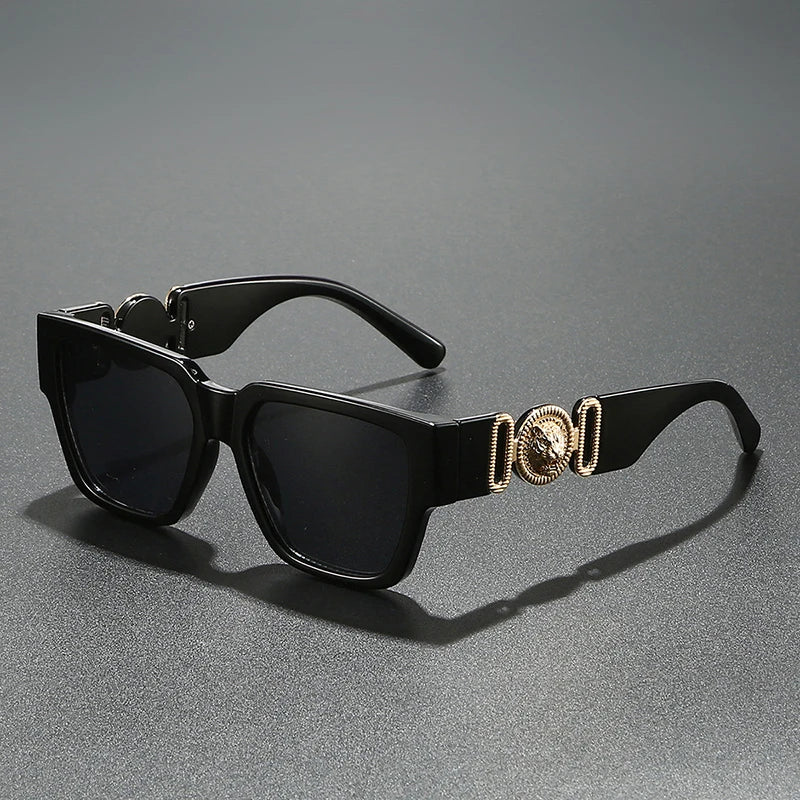 Luxury vintage square sunglasses for men and women, 2026 style, by HSF Marketplace