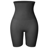 Women's high-waisted tummy control shapewear shorts with thigh-slimming body shaper design by HSF Marketplace